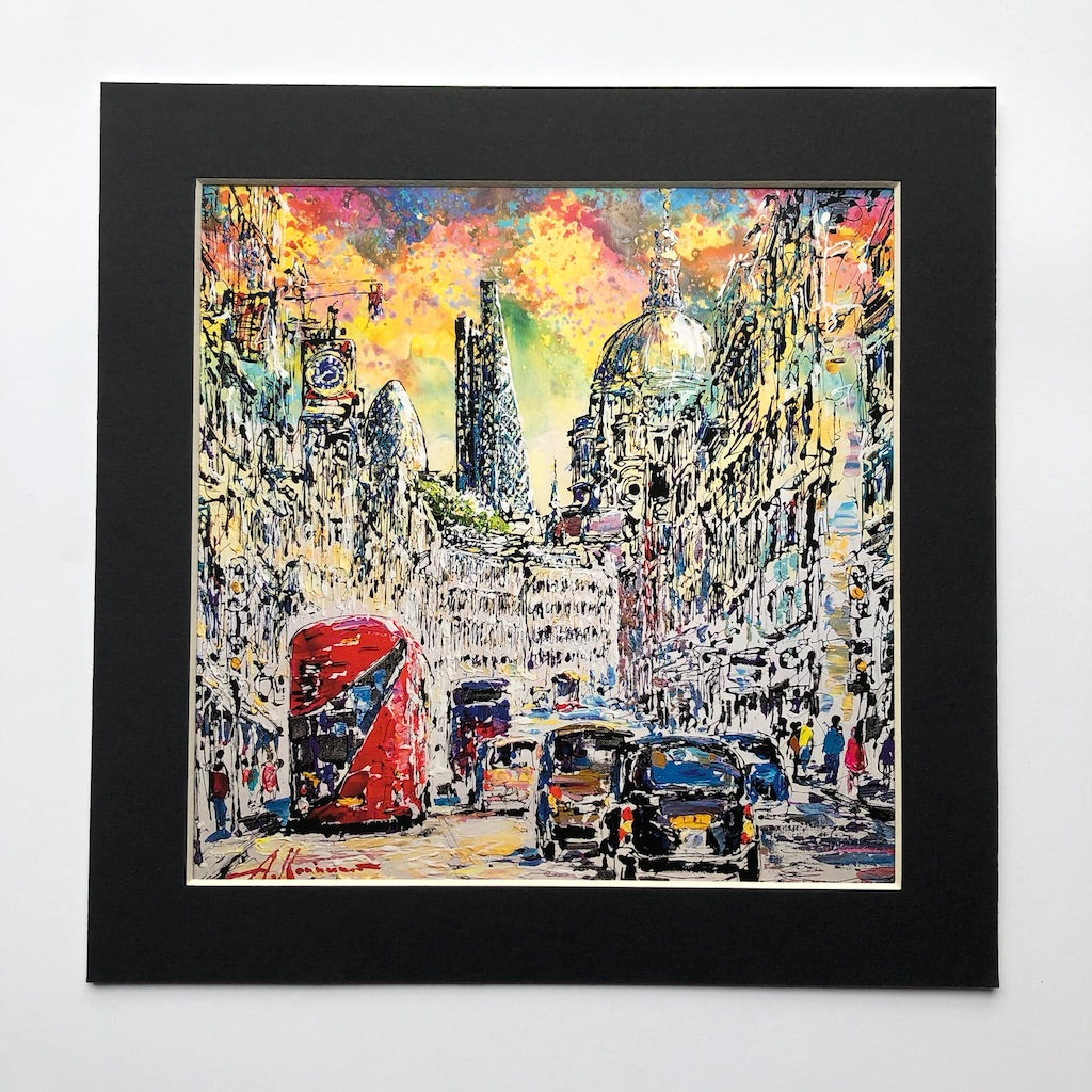 London Fleet Street print