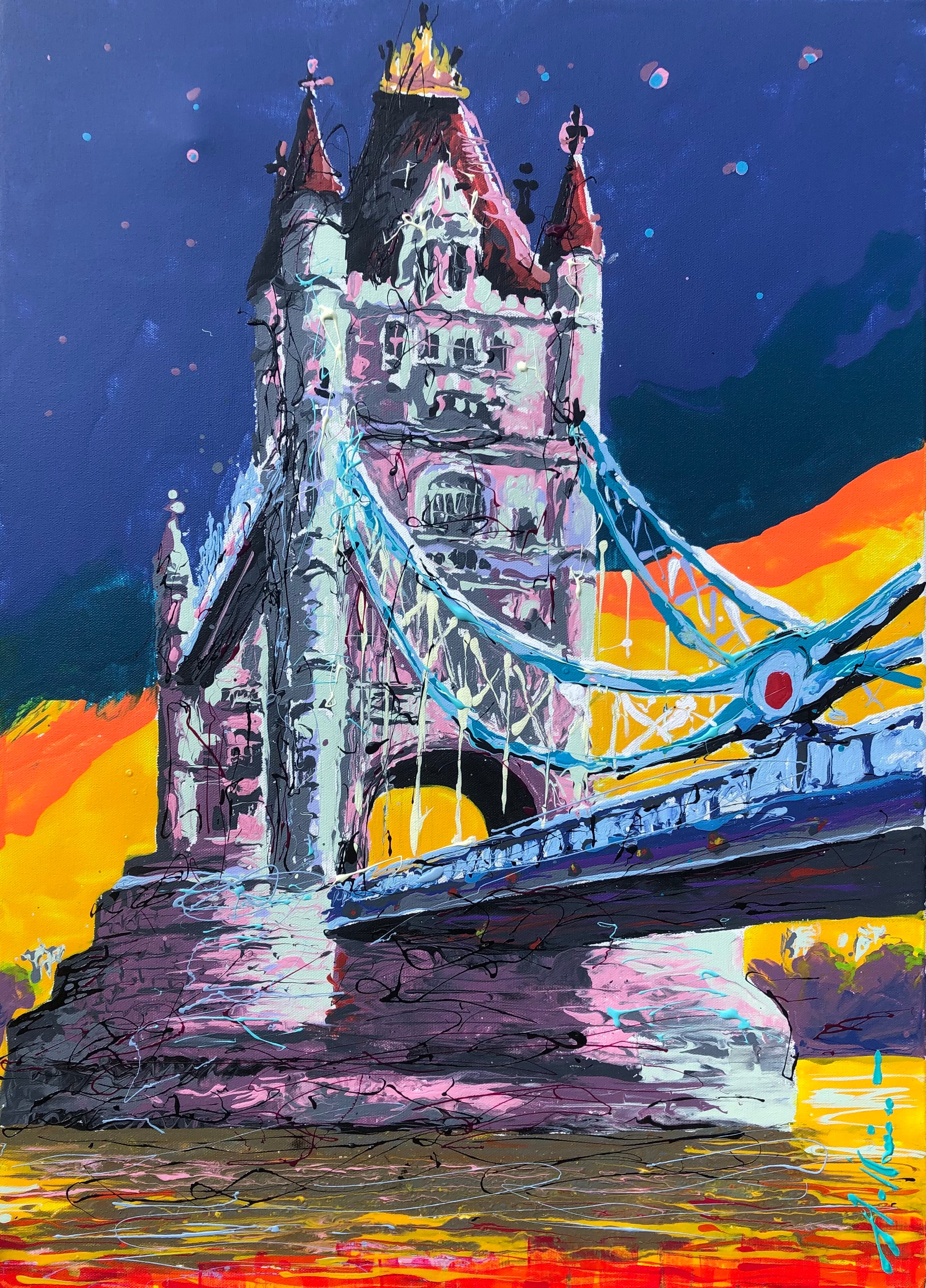 Derain、London:The Bridge、希少画集画、新品額付 London Bridge - Large Art Prints by Andre Derain | Buy